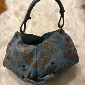 Vintage Bottega Veneta Intrecciata Fortune Cookie Hobo Bag